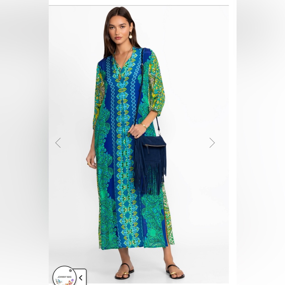 NWT JOHNNY WAS KAHINU DRESS